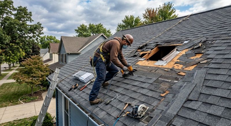 Roof Damage Repair in Parker, CO
