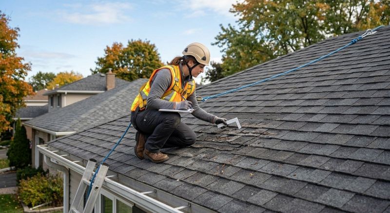 Roofing Evaluation in Larkspur, CO