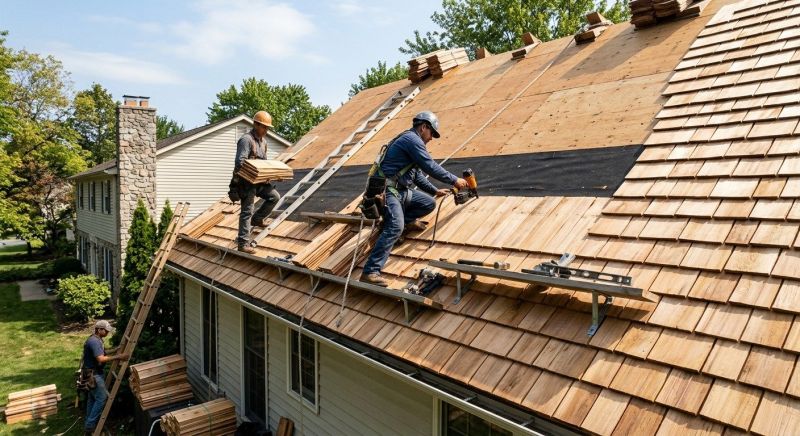 Shake Roof Replacement in Sedalia, CO