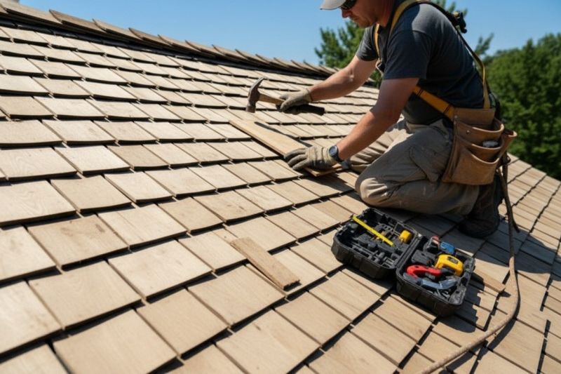 Shake Shingle Repair in Jefferson County, CO