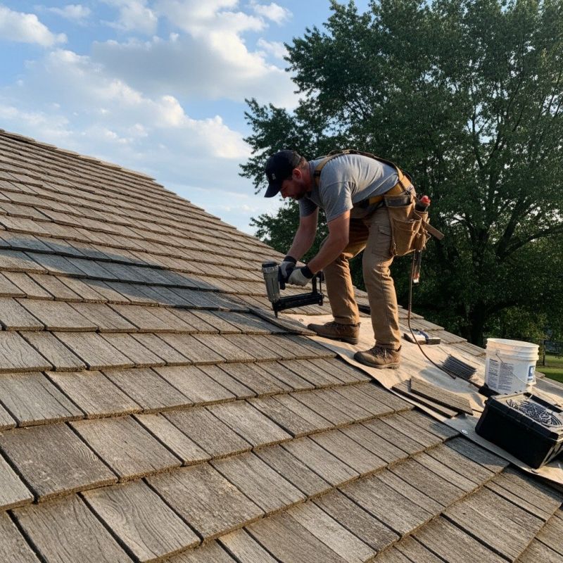 Shake Shingle Repair in Wheat Ridge, CO