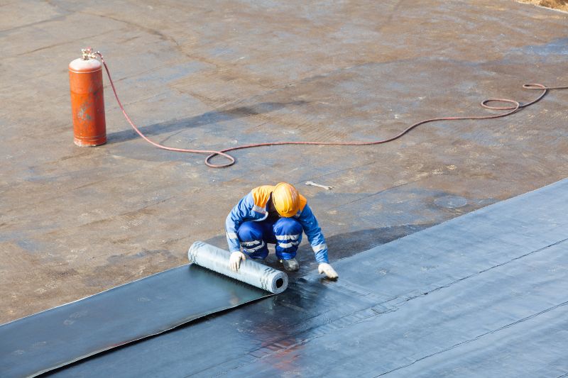 Single Ply Roof Installation in Conifer, CO