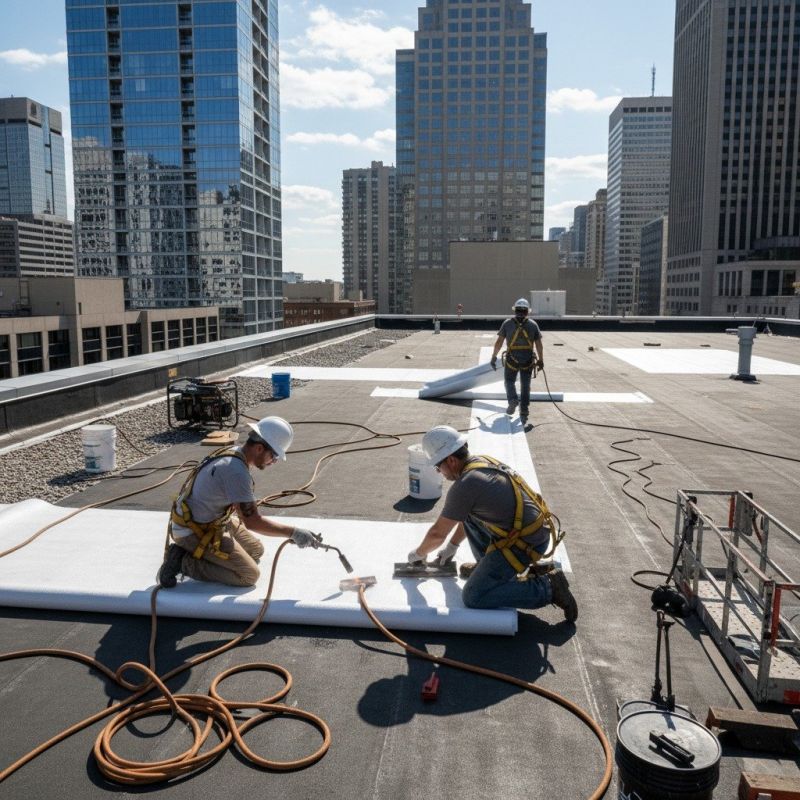 Single Ply Roof Repair in Arapahoe County, CO