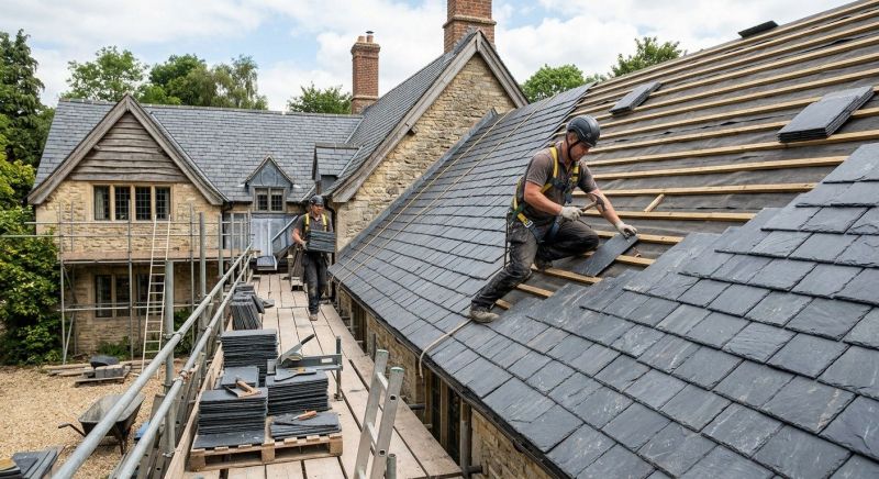 Slate Roof Installation in Jefferson County, CO