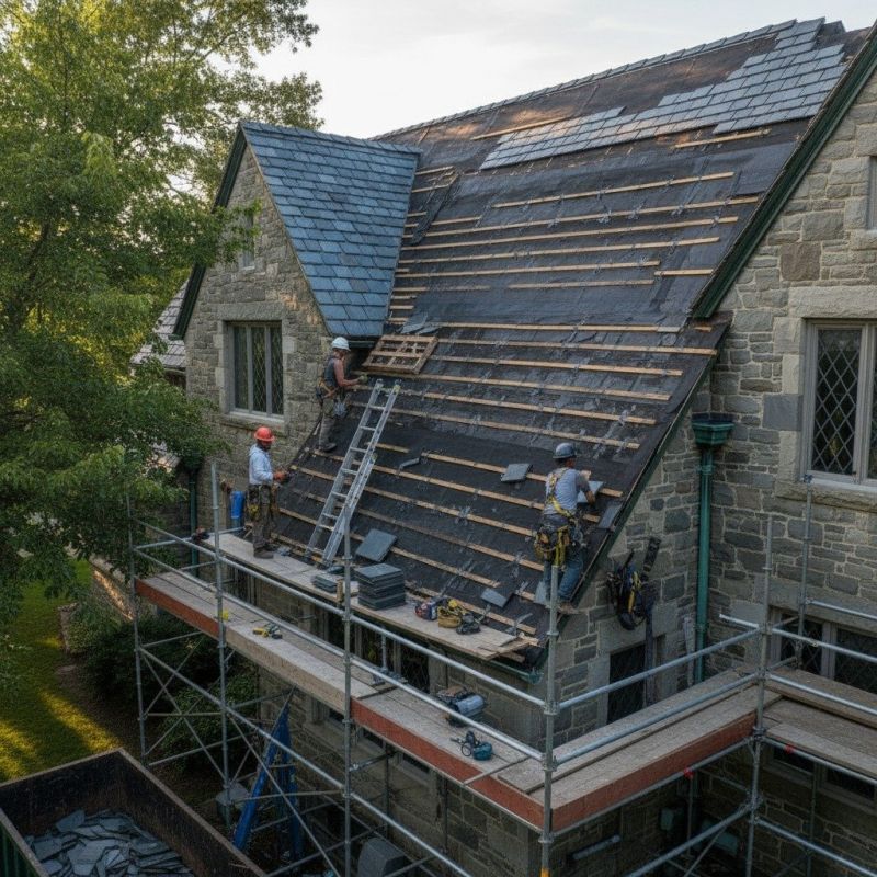 Slate Roof Replacement in Castle Rock, CO