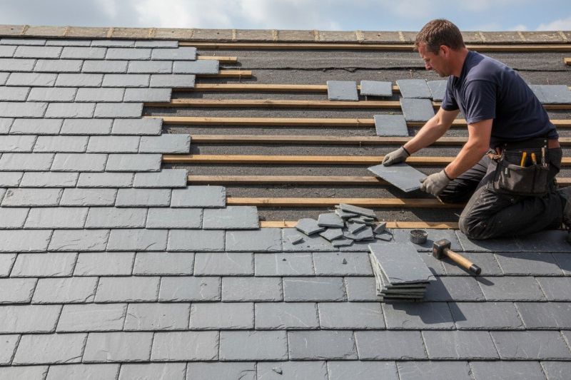 Slate Shingles Repair in Denver County, CO