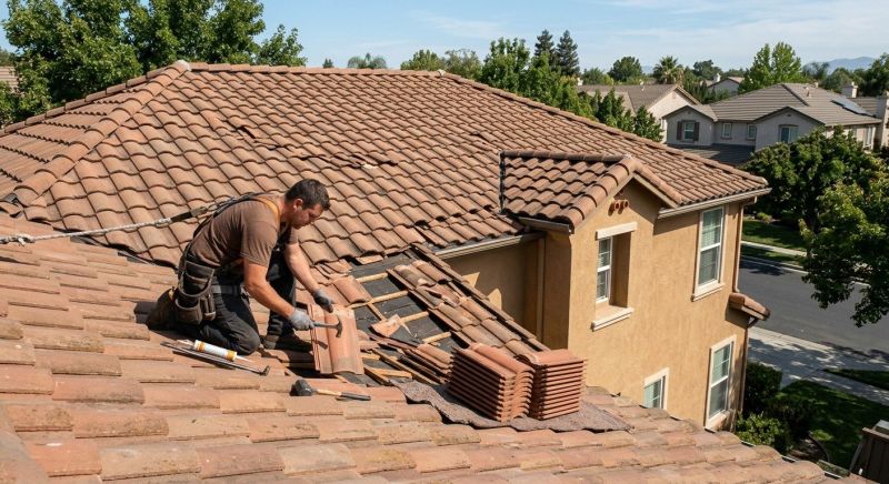 Spanish Tile Roof Repair in Littleton, CO