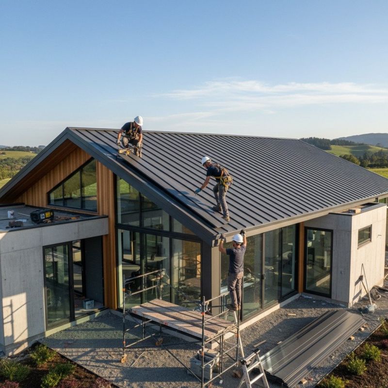 Steel Roof Replacement in Castle Rock, CO