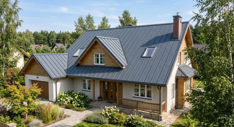 Steel Roof Replacement in Elizabeth, CO