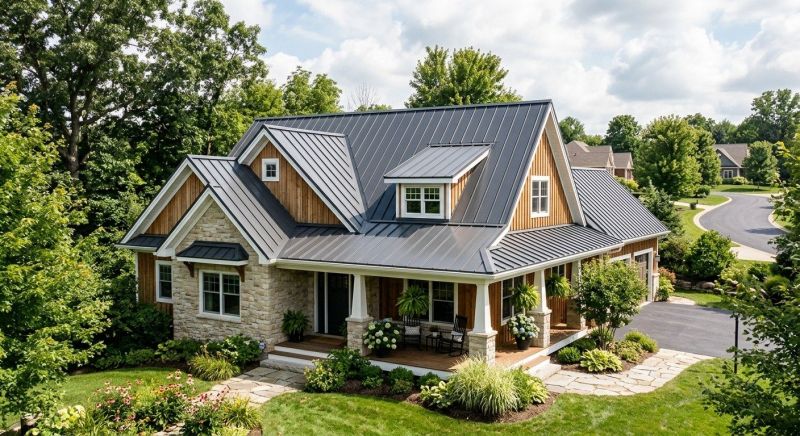 Steel Roof Replacement in Indian Hills, CO
