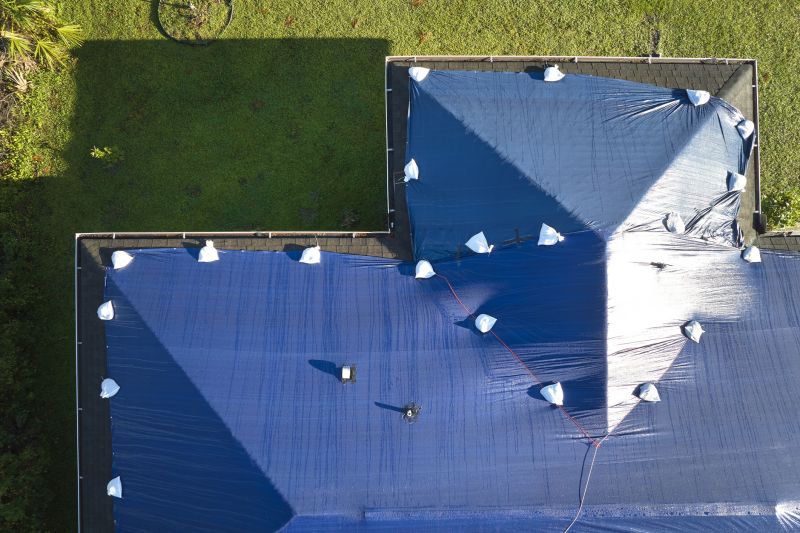 Storm Damage Roof Tarping in Littleton, CO