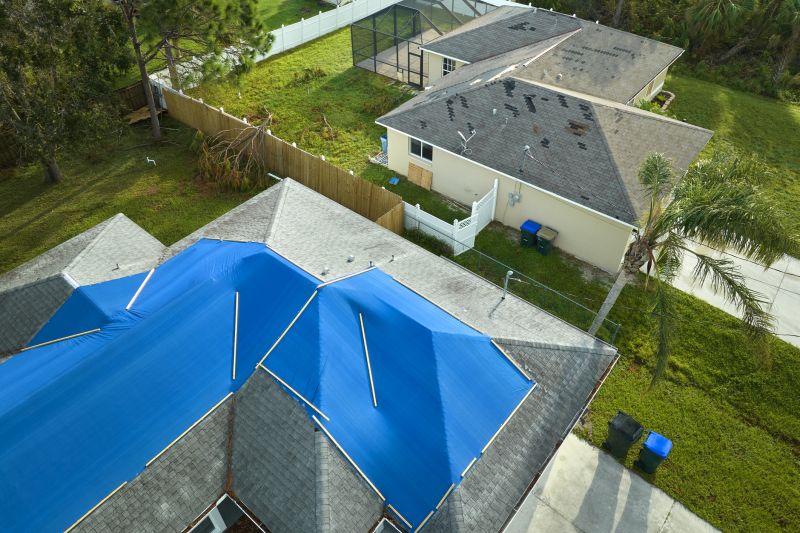 Storm Damage Roof Tarping in Littleton, CO