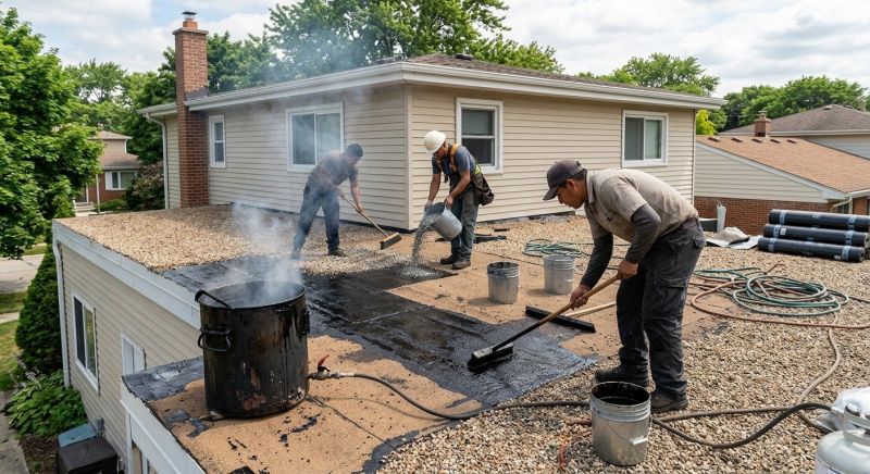 Tar And Gravel Roof Repair in Arapahoe County, CO