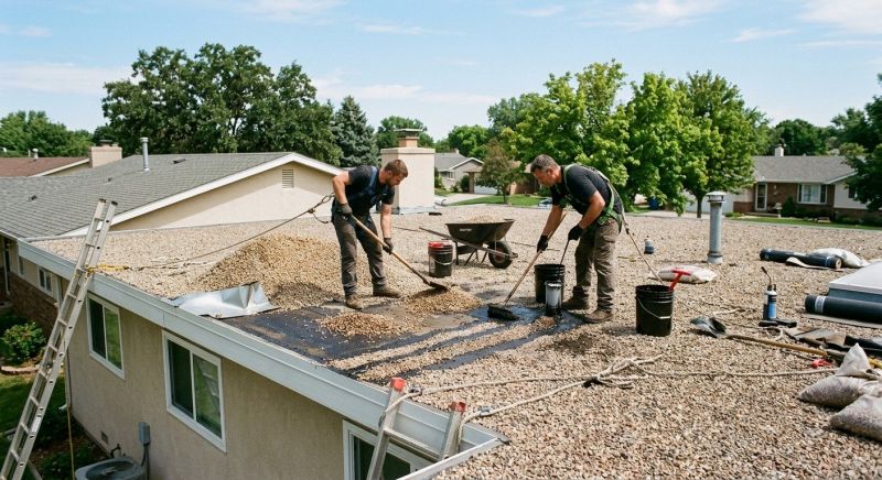 Tar And Gravel Roof Repair in Arvada, CO