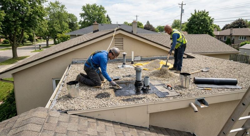 Tar And Gravel Roof Repair in Castle Rock, CO