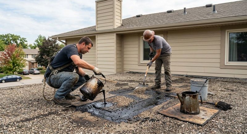 Tar And Gravel Roof Repair in Conifer, CO