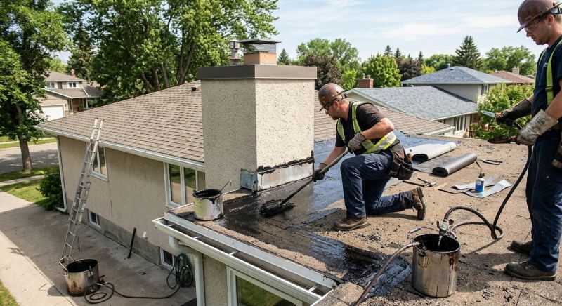 Tar And Gravel Roof Repair in Elizabeth, CO