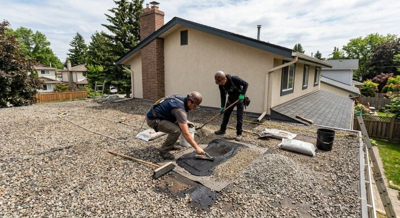 Tar And Gravel Roof Repair in Evergreen, CO