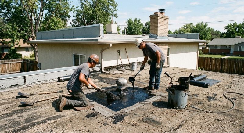 Tar Roof Repair in Elbert County, CO