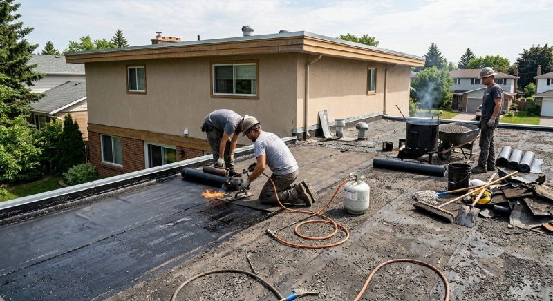 Tar Roof Repair in Morrison, CO