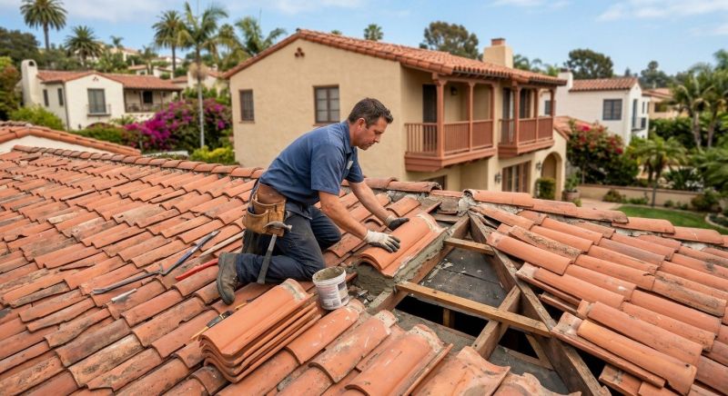 Tile Roof Repair in Elizabeth, CO