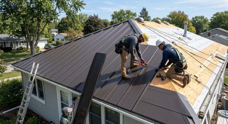 Tin Roof Installation in Douglas County, CO
