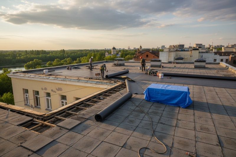 Tpo Roof Replacement in Evergreen, CO