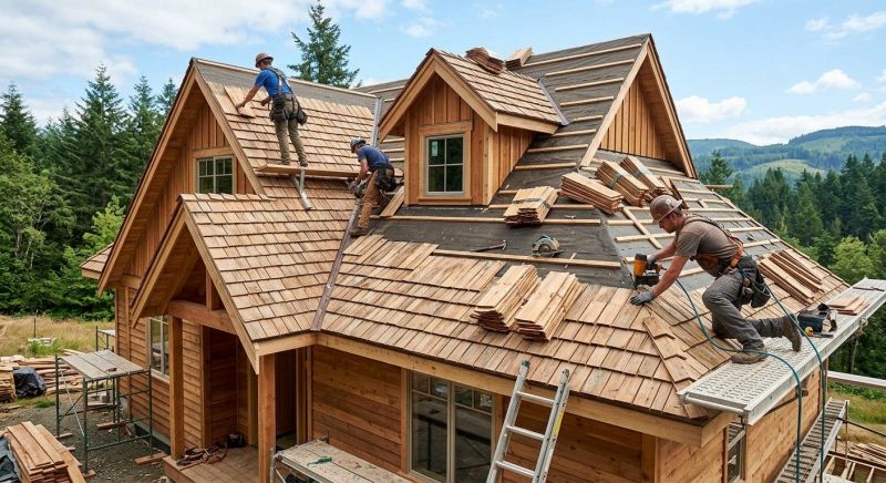 Wood Roofing Installation in Aurora, CO