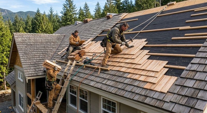 Wood Roofing Installation in Elbert County, CO