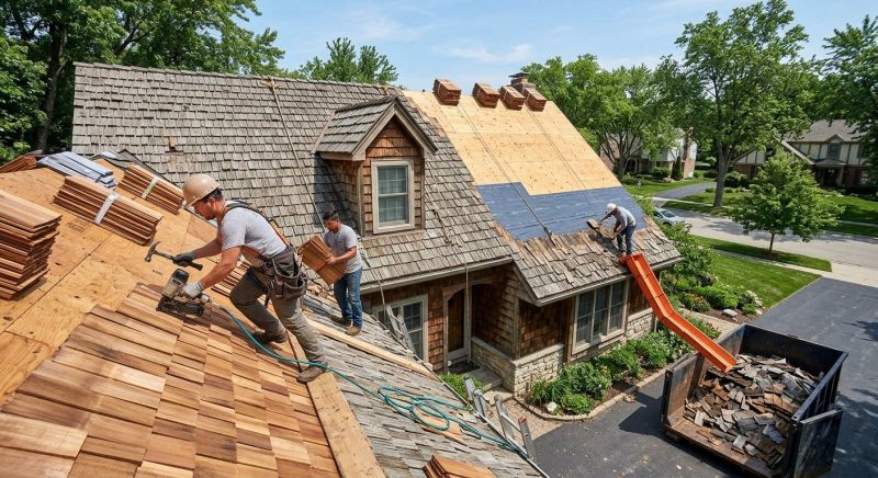 Wood Shake Roof Replacement in Adams County, CO