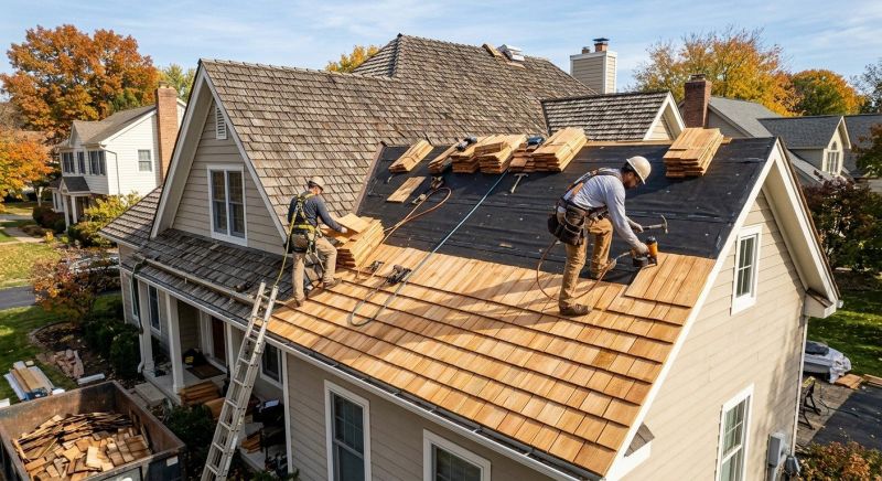 Wood Shake Roof Replacement in Indian Hills, CO