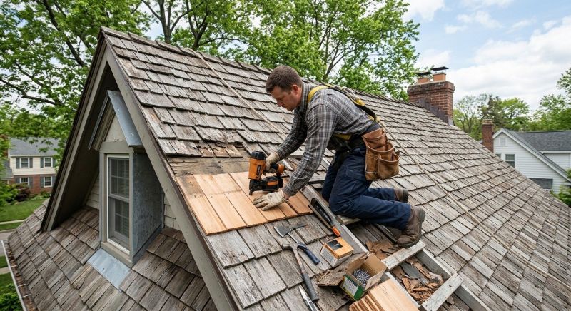 Wood Shingles Repair in Arvada, CO